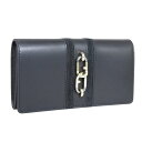 フルラ 革長財布 レディース フルラ FURLA SIRENA S CONTINENTAL WALLET SLIM 長財布 財布 レザー スエード ブラック レディース wp00160ax0790o6000