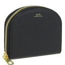 アーペーセー/APC compact demi lune コインケース 財布 レザー ブラック レディース f63219lzznoir 土日祝も毎日発送します