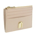 フルラ 名刺入れ フルラ/FURLA 1927 S CARD CASE W/ZIP カードケース 名刺ケース レザー バレリーナベージュ系 レディース pdf3acoare000b4l00