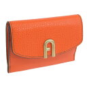 フルラ 名刺入れ フルラ/FURLA PRIMURA M CARD CASE カードケース 名刺ケース レザー タンジェリン レディース wp00219bx0053tng00