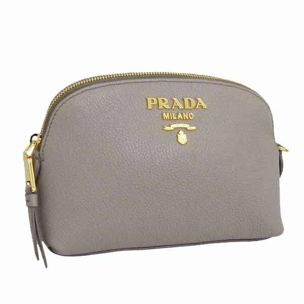 プラダ ポーチ（レディース） プラダ/PRADA ポーチ 小物入れ レザー グレー系 レディース 1nd005vida-argi-zz 土日祝も毎日発送します