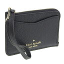 ケイトスペード KATE SPADE LEILA SMALL CARD HOLDER WRISTLET カードケース 名刺入れ コインケース 小銭入れ ブラック レディース wlr00398-001 アウトレット 30日間返品保証 代引手数料無料 母の日ギフト