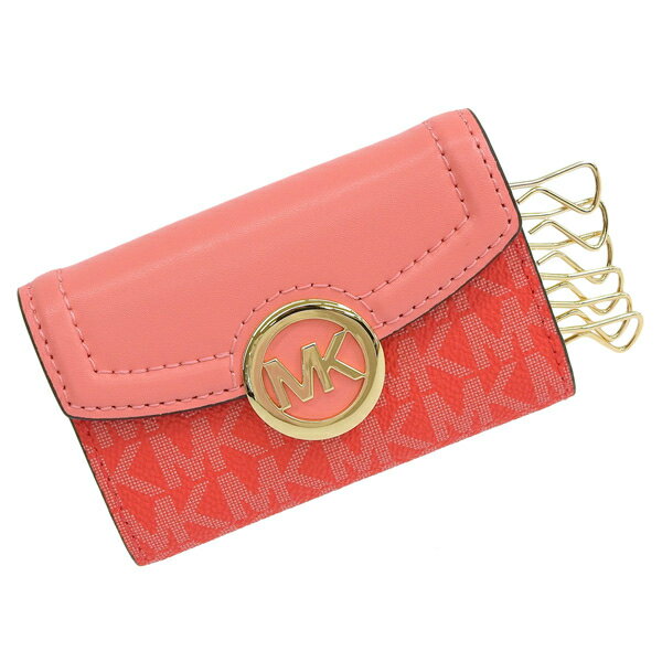 キーケース マイケルコース 期間限定セール MICHAEL KORS 鍵入れ ホットピンク系 レディ