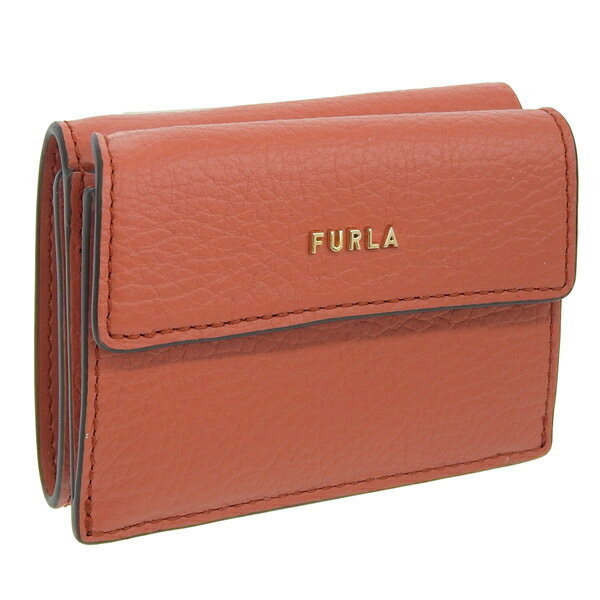 フルラ 財布 レディース 三つ折り財布 レザー カネッラレッド FURLA BABYLON S COMPACT WALLET TRIFORD PCY9UNOHS...