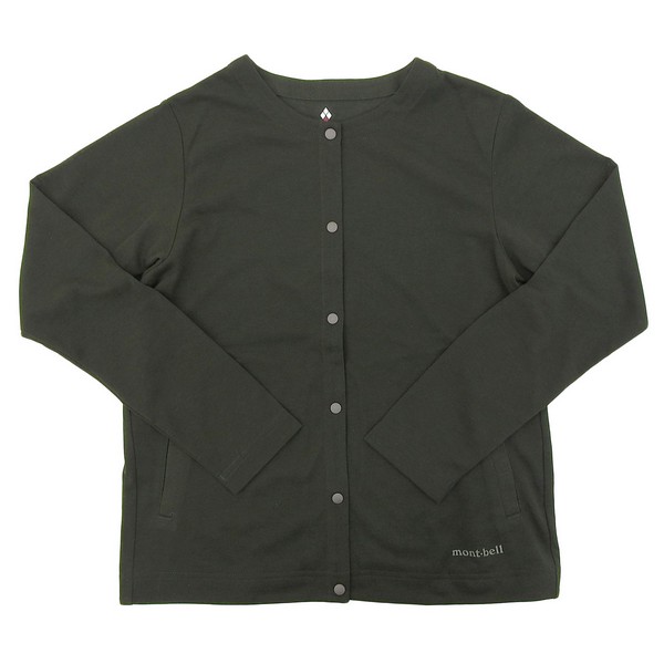 樂天商城 - モンベル 衣類 レディース カーディガン L ダークグリーン Wickron Cardigan Women's RL1114463BKOV mont-bell