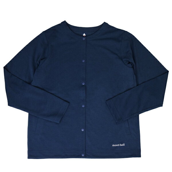 モンベル 衣類 レディース カーディガン S ネイビー Wickron Cardigan Women's RS1114463NV mont-bell