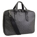数量限定セール コーチ 2WAY ビジネスバッグ メンズ アウトレット ブラック SLIM BRIEF SHADOW SIGNATURE C8172QBN3A ...