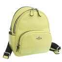 コーチ リュックサック レディース アウトレット レザー パールライム LEATHER MINI COURT BACKPACK C8603SVM97 COACH 土日祝も毎日発送します