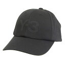 ワイスリー キャップ メンズ 58cm ブラック LOGO CAP HA6530-BLACK Y-3 土日祝も毎日発送します