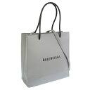 バレンシアガ トートバッグ レディース アウトレット レザー グレー SHOPPING TOTE N-SS 5978600AI2N1160 BALENCIAGA 土日祝も毎日発送します