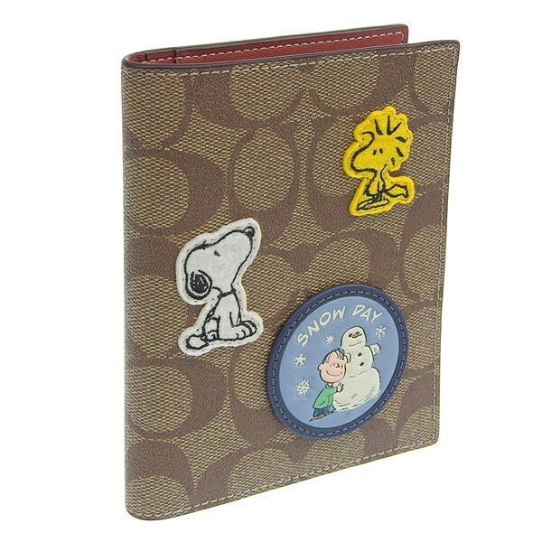 コーチ 財布 ユニセックス パスポートケース アウトレット カーキマルチ Passport Case In Signature Canvas With Patches CE711QBE7V COACH 土日祝も毎日発送します
