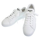 プラダ 靴 メンズ レディース 靴 アウトレット 39→25.5cm相当 レザー ホワイト 2EG400 3ON8 F000939 PRADA