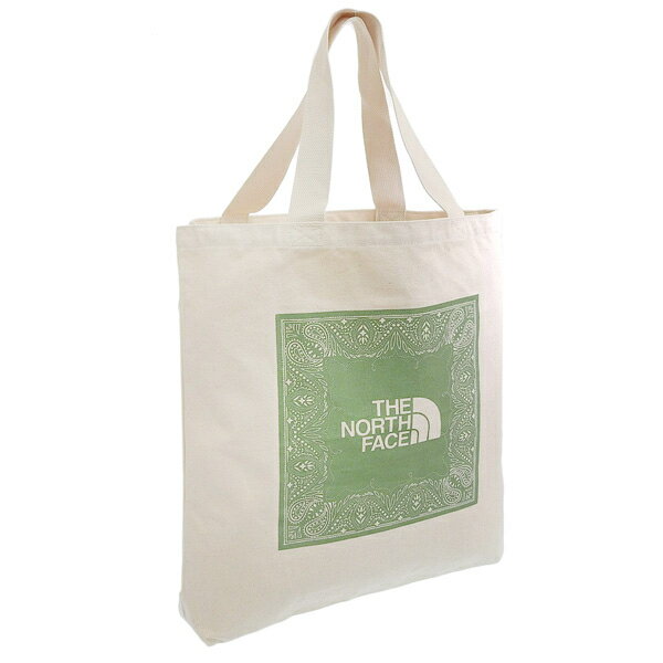 楽天RINRE （リンレ）ノースフェイス バッグ メンズ レディース トートバッグ ONE ハーブガーデン COTTON CANVAS TOTE NN2PN65F-HGD THE NORTH FACE 土日祝も毎日発送します