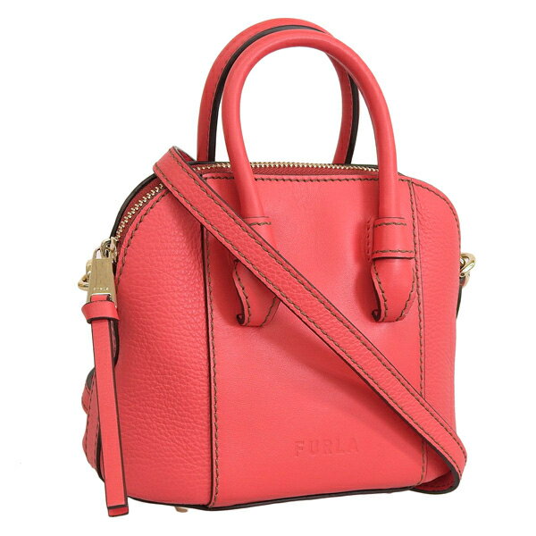 フルラ バッグ レディース ハンドバッグ 2WAYバッグ ショルダーバッグ アウトレット レザー レッド FURLA MIASTELLA DOME MINI WB00668BX00531265S FURLA 土日祝も毎日発送します