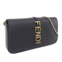 ショルダーバッグ フェンディ バッグ レディース ショルダーバッグ レザー ブラック 8BS076A5DYF0KUR FENDI