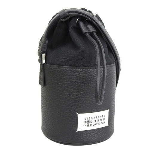 メゾンマルジェラ バッグ レディース ショルダーバッグ レザー キャンバス ブラック S56WG0164P43488013 Maison Margiela 土日祝も毎日発送します メゾンマルジェラ バッグ レディース ショルダーバッグ レザー キャンバス ブラック S56WG0164P43488013 Maison Margiela 土日祝も毎日発送します
