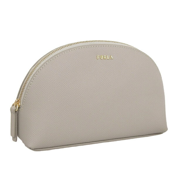 フルラ フルラ 小物 レディース ポーチ アウトレット レザー グレー CLASSIC COSMETIC CASE WE00255BX0306M7Y00 FURLA 土日祝も毎日発送します