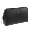 フルラ フルラ 小物 レディース ポーチ レザー ブラック FURLA CAMELIA M COSMETIC CASE WE00449ARE000O6000 FURLA 土日祝も毎日発送します