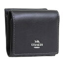 コーチ 財布 レディース 三つ折り財布 アウトレット ブラック SIGNATURE MICRO WALLET CM761SVTSQ COACH 土日祝も毎日発送します