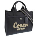 コーチ バッグ レディース 2WAY トートバッグ キャンバス ブラック CARGO TOTE CP158LHBLK COACH 土日祝も毎日発送します