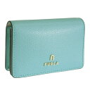 フルラ 名刺入れ フルラ 小物 レディース カードケース レザー ブルーグリーン FURLA CAMELIA BUSINESS CARD CASE WP00408ARE0002718S FURLA 土日祝も毎日発送します