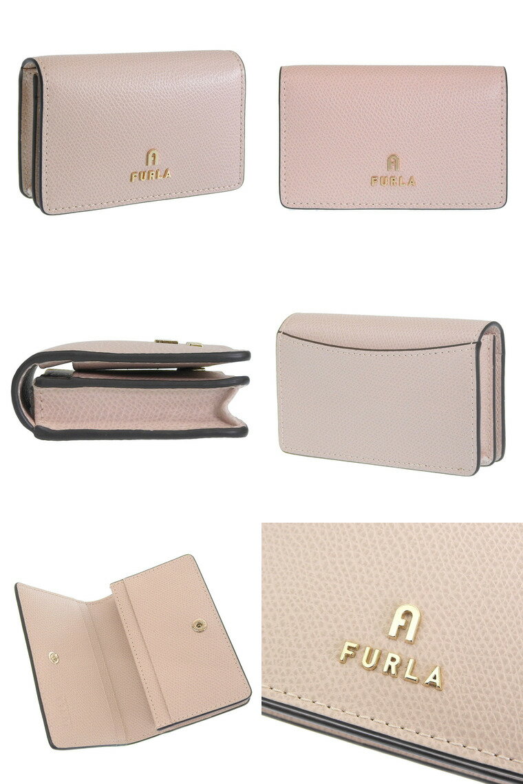 フルラ 小物 レディース カードケース レザー ベージュ FURLA CAMELIA BUSINESS CARD CASE WP00408ARE000B4L00 FURLA 土日祝も毎日発送します