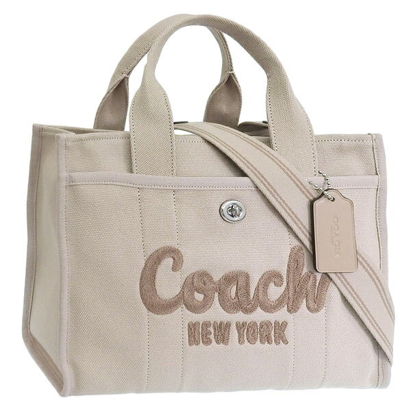 コーチ トートバッグ レディース コーチ バッグ レディース トートバッグ 2WAY ショルダーバッグ ベージュ CARGO TOTE CP158LHVRA COACH 土日祝も毎日発送します