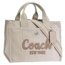 コーチ トート バッグ（レディース） コーチ バッグ レディース トートバッグ 2WAY ショルダーバッグ ベージュ CARGO TOTE CP158LHVRA COACH