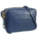 プラダ バッグ レディース ショルダーバッグ アウトレット レザー ブルー 1BH089 GLACE CALF BLUETTE PRADA 土日祝も毎日発送します