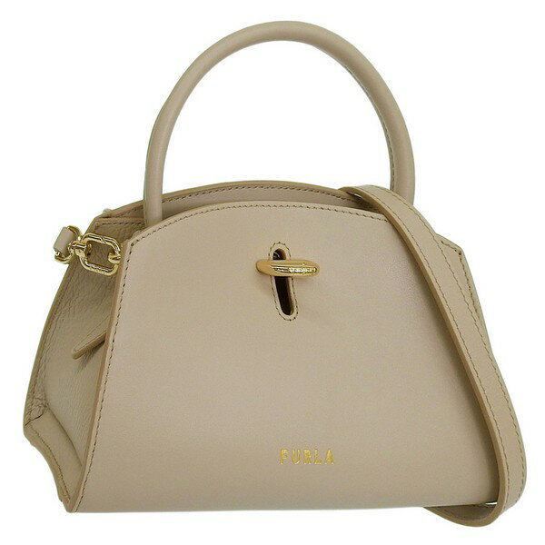 フルラ バッグ レディース 2WAY ショルダーバッグ ハンドバッグ レザー ライトベージュ GENESI MINI TOTE WB00869BX00532255S FURLA