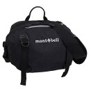 モンベル バッグ メンズ レディース ボディバッグ ナイロン ブラック Trail Lumbar Pack4 1133198BK mont-bell