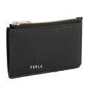 フルラ 小物 レディース カードケース アウトレット レザー ブラック CLASSIC M LONG CREDIT CARD CASE VITELLO AND ...