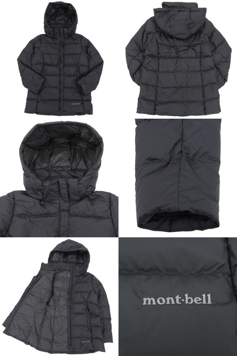 モンベル 衣類 レディース ダウンパーカ XSサイズ ブラック トラベルダウンパーカ ウィメンズ RXS1101549TRBK mont-bell