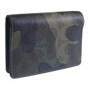 コーチ 小物 メンズ カードケース アウトレット カモフラージュ ID CARD WLT SIG CAMO CW216SAK COACH