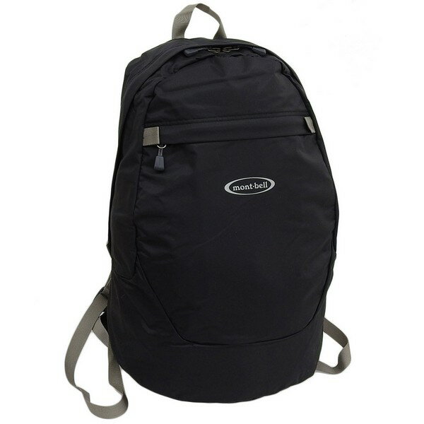 モンベル バッグ メンズ レディース リュックサック ナイロン ブラック ポケッタブル デイパック 20 1123649BK mont-bell A4対応