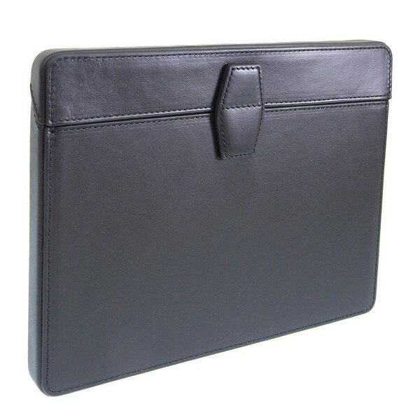 ダンヒル 小物 メンズ iPadケース レザー ブラック PLAIN LEATHER IPAD CASE L2P797A dunhill