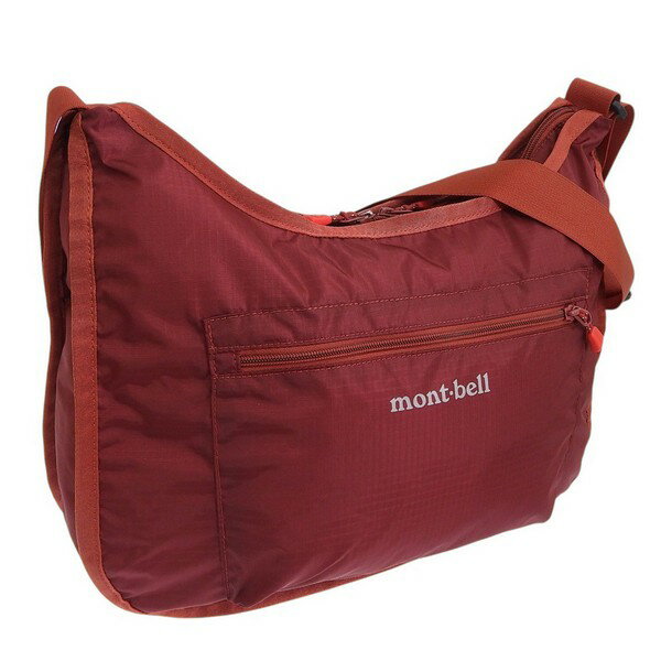 モンベル バッグ メンズ レディース ショルダーバッグ ナイロン ワインレッド L.W.ショルダーバッグ S 1133110RUST mont-bell A4対応