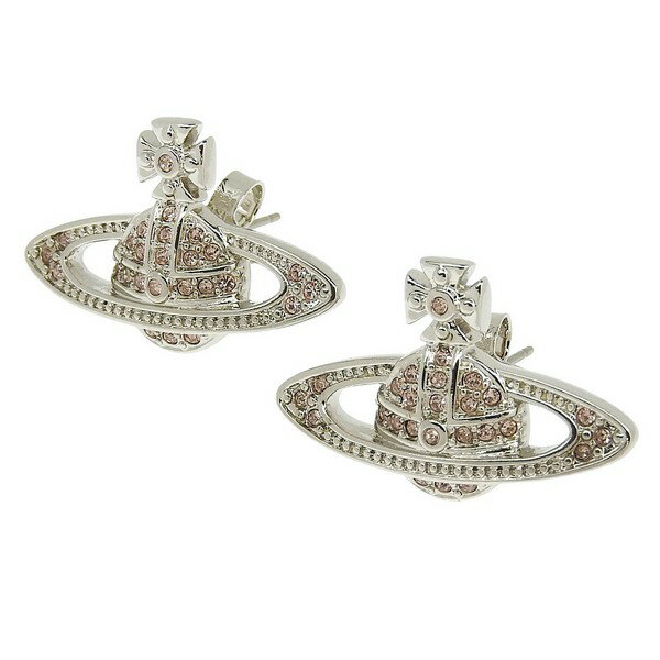 樂天商城 - ヴィヴィアンウエストウッド アクセサリー レディース ピアス プラチナム MINI BAS RELIEF EARRINGS 6202003302P656 VIVIENNE WESTWOOD