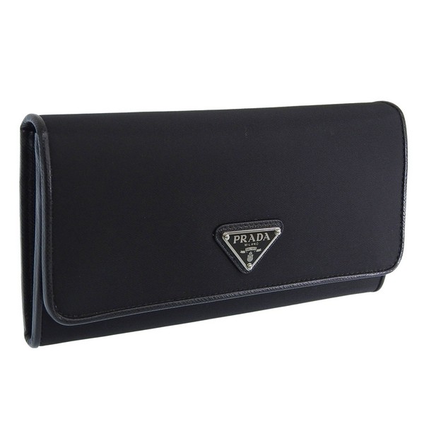 プラダ 財布 レディース 長財布 アウトレット ブラック 1MH132 UZ0 F0002 NERO PRADA