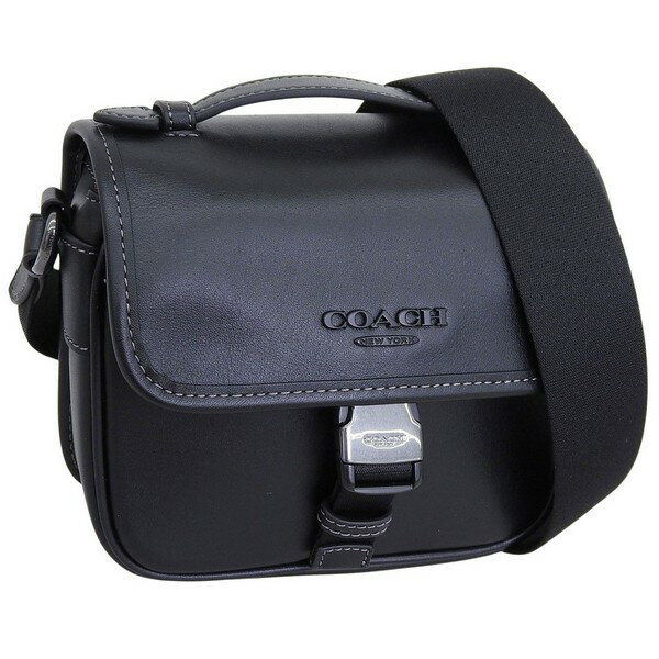 コーチ バッグ メンズ ショルダーバッグ アウトレット レザー ブラック RACER CRO LTH CBG12QBBK COACH