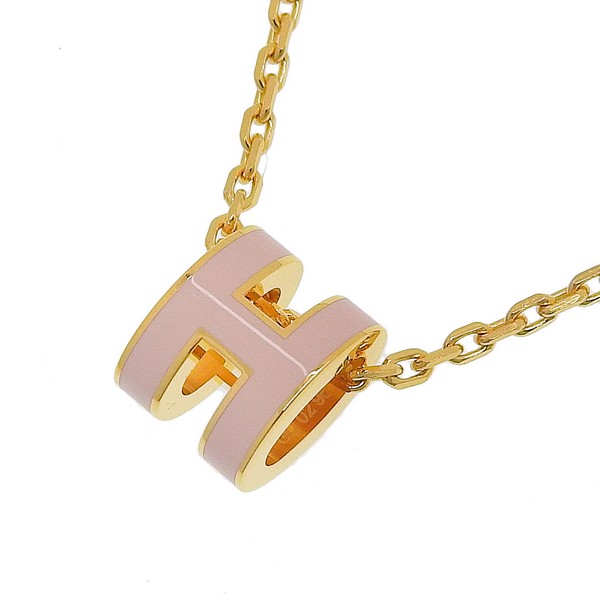 樂天商城 - エルメス アクセサリー レディース ネックレス ゴールド×ピンク H147992F85 HERMES