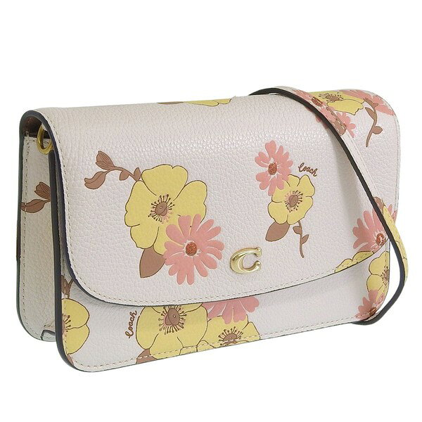 COACH - コーチ バッグ レディース ショルダーバッグ レザー ホワイトマルチ FLRL LTR HYDN CB C8566B4CAH COACH
