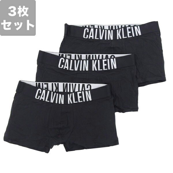 乐天商城 - カルバンクライン 衣類 メンズ パンツ S ブラック Intense Power Cotton Stretch TRUNK 3PK NB3608BLACKS CALVIN KLEIN