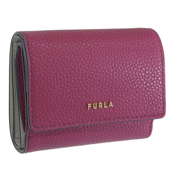 フルラ 財布 レディース 三つ折り財布 アウトレット レザー ラズベリー×ぺルラ RITZY S TRI-FOLD WP00528BX36324462S FURLA
