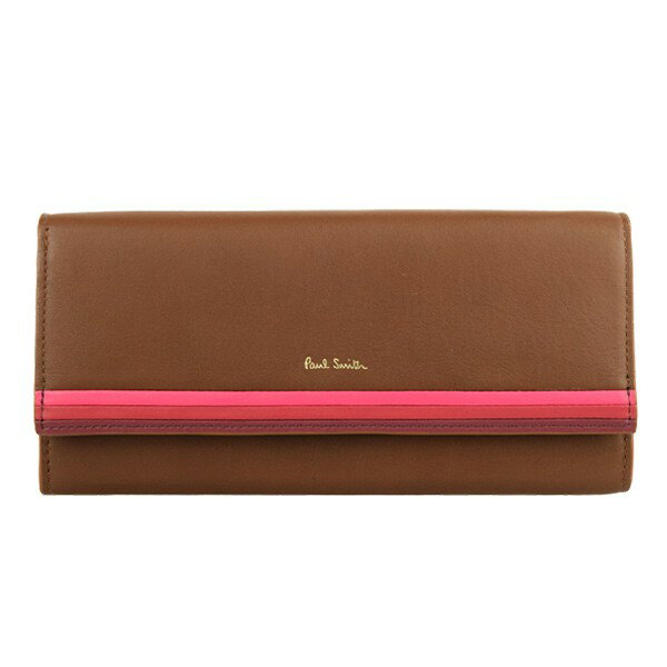 ポールスミス PAUL SMITH 二つ折り長財布 アウトレット psmlw0119 小銭入れ 札入れ レディース メンズ ユニセックス ブランド レザー 革 ストライプ 送料無料 かっこいい 土日祝も毎日発送します