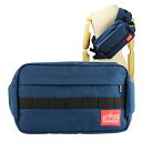 マンハッタンポーテージ Manhattan Portage ウエストバッグ ウエストポーチ ボディバッグ メンズ 1104-navy ネイビー コーデュラナイロン 金具ブラック 送料無料 ファッション 土日祝も毎日発送します