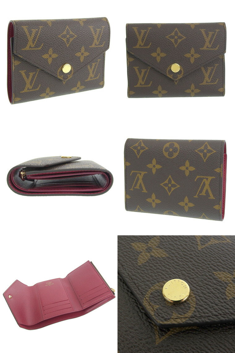 ルイヴィトン LOUIS VUITTON 三つ折り財布 LV m41938 | ファスナー 小銭入れ ミニウォレット サイフ さいふ 財布 カード入れ 多い レディース コンパクト かわいい 可愛い おしゃれ オシャレ ブランド モノグラム キャンバス