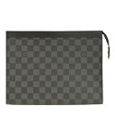 ルイヴィトン LOUIS VUITTON ショップ袋付き クラッチバッグ セカンドバッグ メンズ n41696 | 鞄 カッコいい ブランド レザー ポシェット・ヴォワヤージュ MM ダミエ ルイビトン オシャレ おしゃれ 30日間返品保証 代引手数料無料 土日祝も毎日発送します