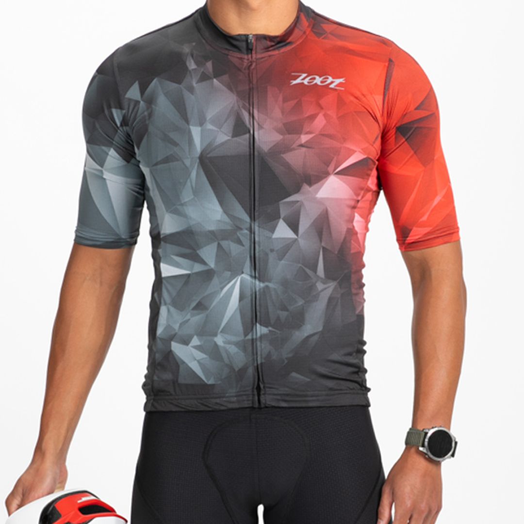 【Zoot】MEN'S CYCLE AERO JERSEY (CRYSTAL) トライアスロンウエア サイクルジャージ バイクジャージ トップス メンズ ZMC110800
