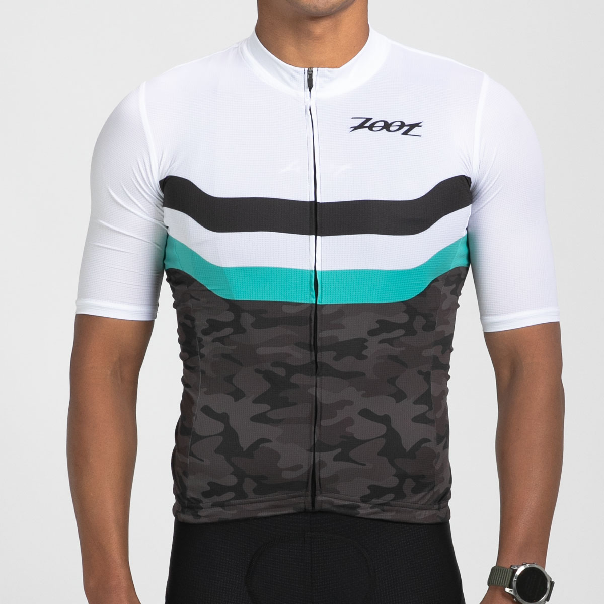 【Zoot】MEN'S CYCLE AERO JERSEY (CAMOUFLAGE) トライアスロンウエア サイクルジャージ バイクジャージ トップス メンズ ZMC11078